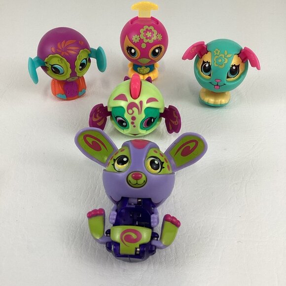 Zoobles Spring To Life McDonald's Happy Meal Toy Animals Figures Lot Spin Master - Picture 1 of 7